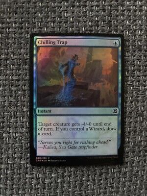 Chilling Trap Magic The Gathering Foil ZNR 050/280