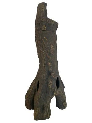 Aquarium-Deko Baumstamm Höhle Maße: H/B/T 39x17x12 Kein Plastik