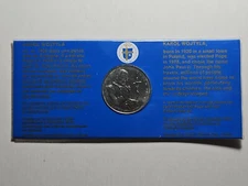 Pope John Paul 2 Sealed Coin Papal Visit Moncton 84 Commemorative (MT.#10033)
