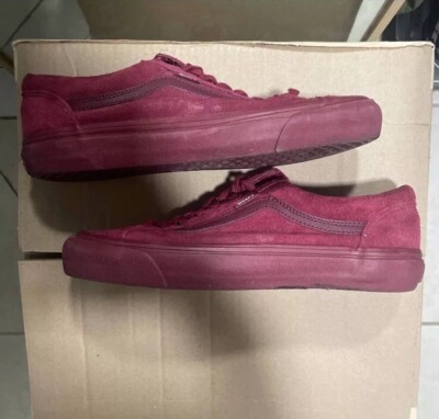 Size 8 - VANS WTAPS x OG Style 36 LX Burgundy