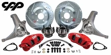 1970-81 Camaro C5 Corvette 13" Disc Brake Kit Tall Spindle Conversion C7 Hubs
