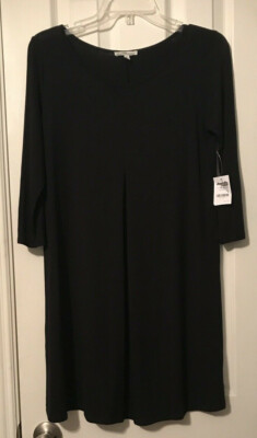 charlotte russe black long sleeve dress Charlotte Russe Long Sleeve Black Dress Size S NWT