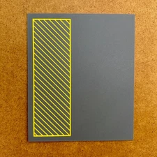 Hot Hobby RoadScapes HO Parking Lot, Extended Yellow Loading Zone (240×200mm)