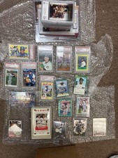 Sports Card Lot - My Lifetime Collection - Baseball, Football + Gems 10