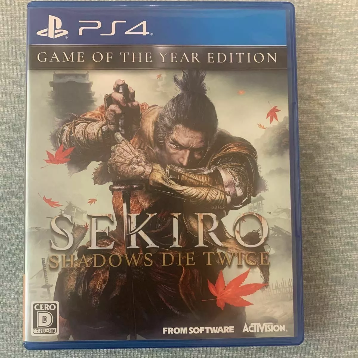 SEKIRO SHADOWS DIE TWICE - PS4 PlayStation 4 From Software Adventure JAPAN  USED