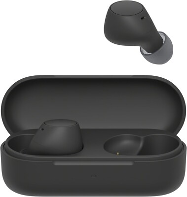 Sony WF-C510 Truly Wireless Bluetooth IPX4 Water Resistant Earbuds (Black)