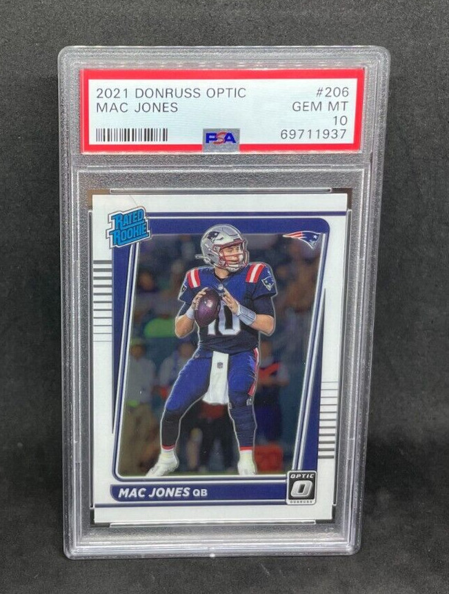 2021 Panini Donruss Optic #206 Silver Base Rated Rookie RC PSA 10 GEM MINT