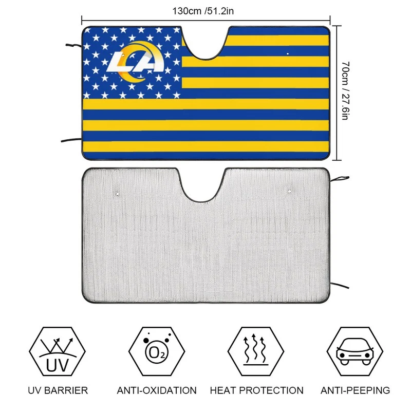 St. Louis Rams Car Windshield Sunshade Car Front Window Windshield Protection