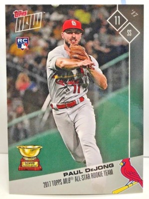 Paul DeJong 2017 Topps Now All-Star Rookie Team RC Cup #OS-12