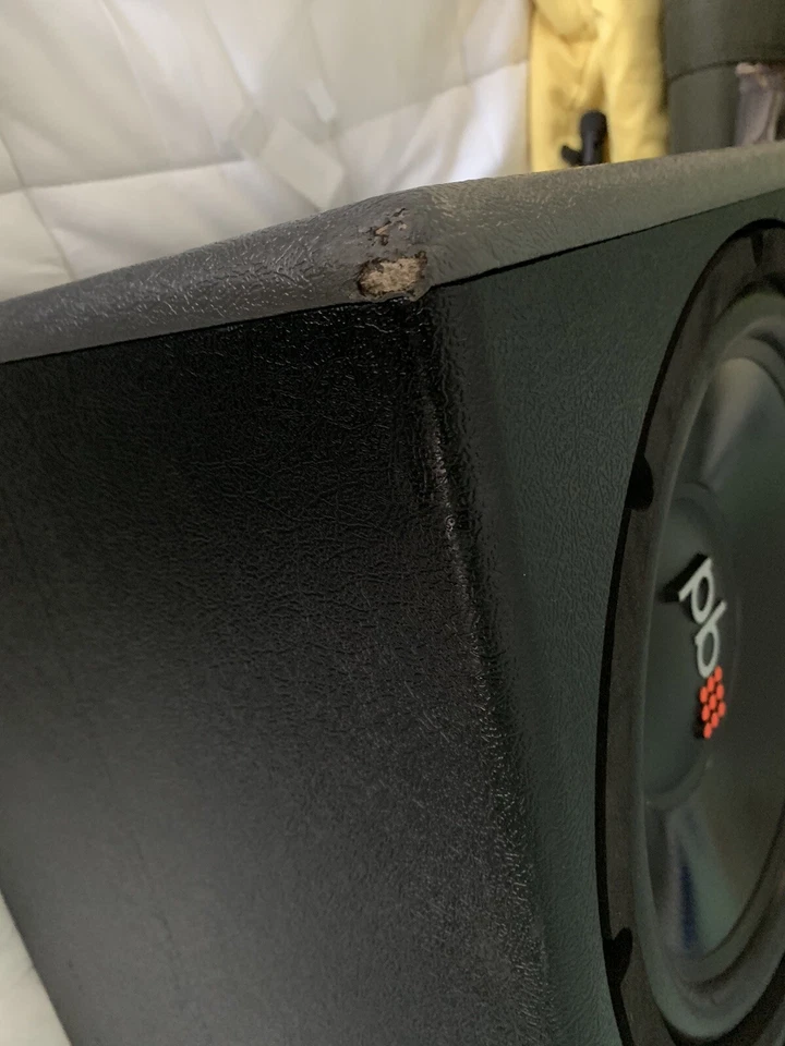 Carcasa cargada ventilada doble PoweBass PS-WB122 12" con amplificador ASA3-400,2 Foto 3 de 4