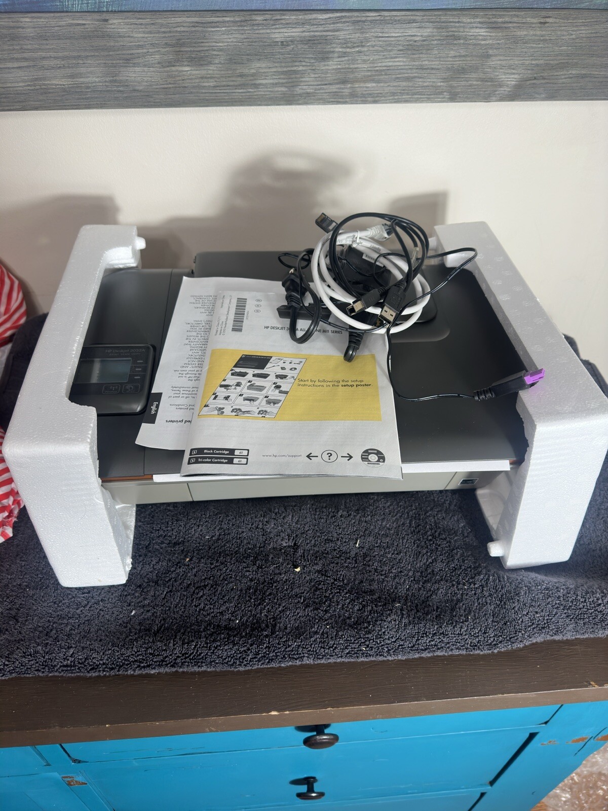 HP Deskjet 3050A 3052A Wireless Color Inkjet AllInOne Printer J611