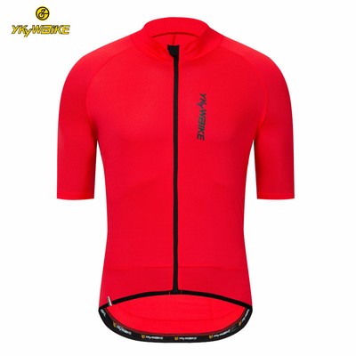 red cycling jersey men's