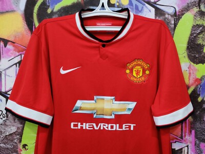 Manchester United 2014 2015 Home Football Shirt Soccer Jersey Top