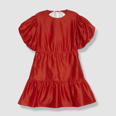 knee length dresses for ladies Sir the Label Spoerri Mini Red main image 0