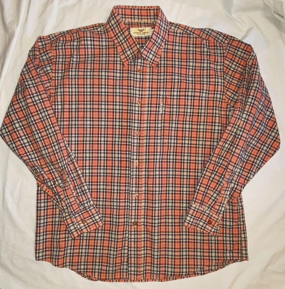 Giorgio Armani Casual Button-Down Shirts for Men for sale | eBay