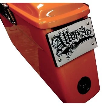 Крепление номерного знака анодированное черное Alloy Art LD-1 для Harley Touring 93-20 - Изображение 4 из 4