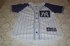 Majestic Athletic, Button Down Baseball Jacket, Yankee Size S, Center Field, Used