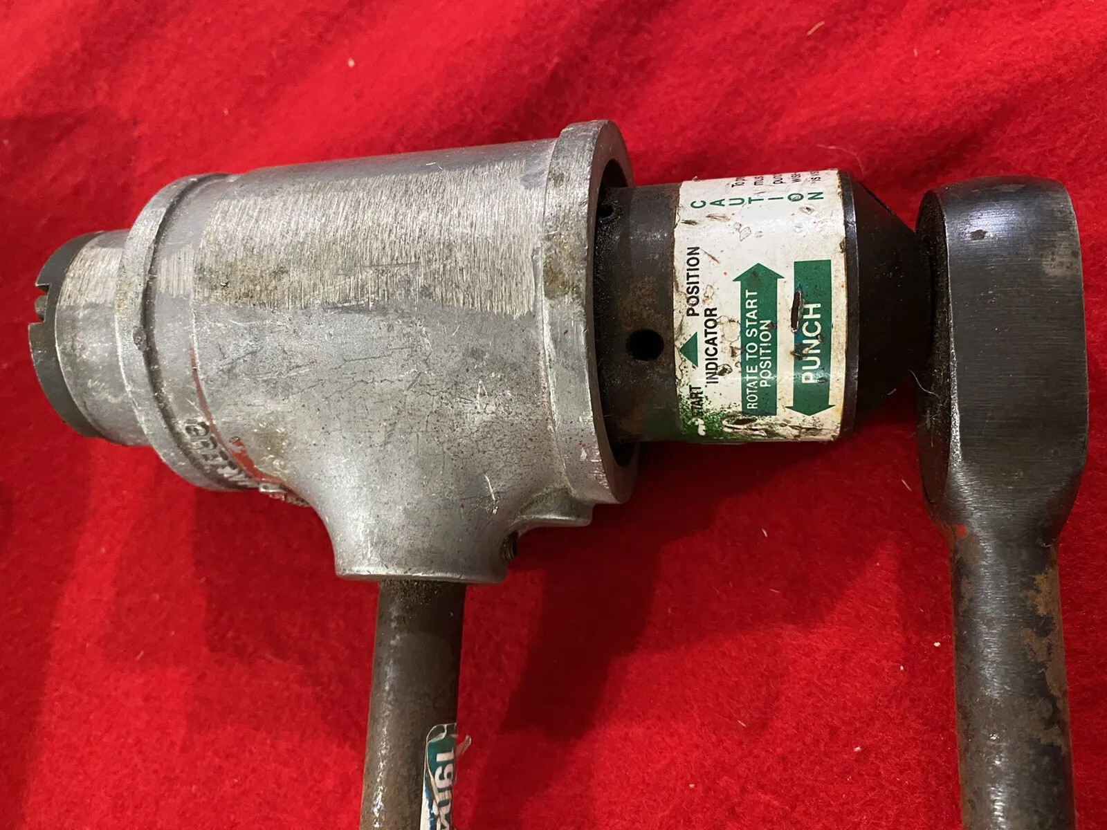 Greenlee 1904/ 1906SB Ratchet Knockout Driver Punch Set Conduit eBay