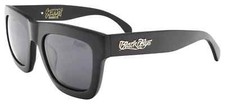 NEW Black Flys Sunglasses BANDITO SCUMMY FLY MATTE BLACK SMOKE LENS LIMITED