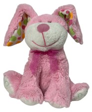 Adorable 12  Goffa Talking Pink Bunny Animated Plush Stuffed Animal HTF