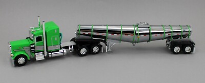 DCP 1:64 *GREEN & SILVER* Peterbilt 389 48