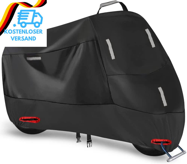 300D Motorradabdeckung Outdoor Wasserdichten Motorrad Abdeckplane Oxford Abdeckh-image