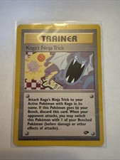 Pokemon TCG Koga's Ninja Trick Uncommon Gym Challenge 115/132 on eBay