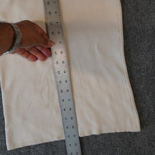 Maglia senza maniche a costine Cable & Gauge con scollo a V con perline, taglia M - Foto 6 di 7