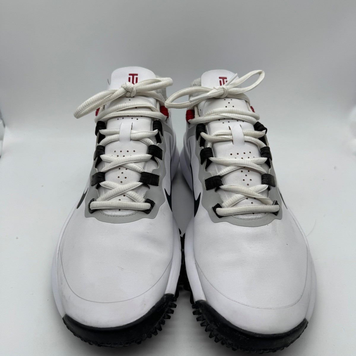 Nike Tiger Woods TW 13 Mens Golf Shoes White Black Red 532622-100