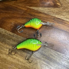 *2* Bagley’s Fishing Lures. Diving B2. Diving B1. Firetiger. Wood Crankbait