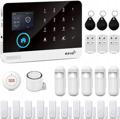 E4 XNY WLAN Home Alarm Systems, Wireless System Security App Alert, Stück UVP