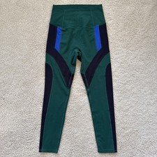 Free People FP Movement Never Better Colorblock Legging | Size Small Green NWOT