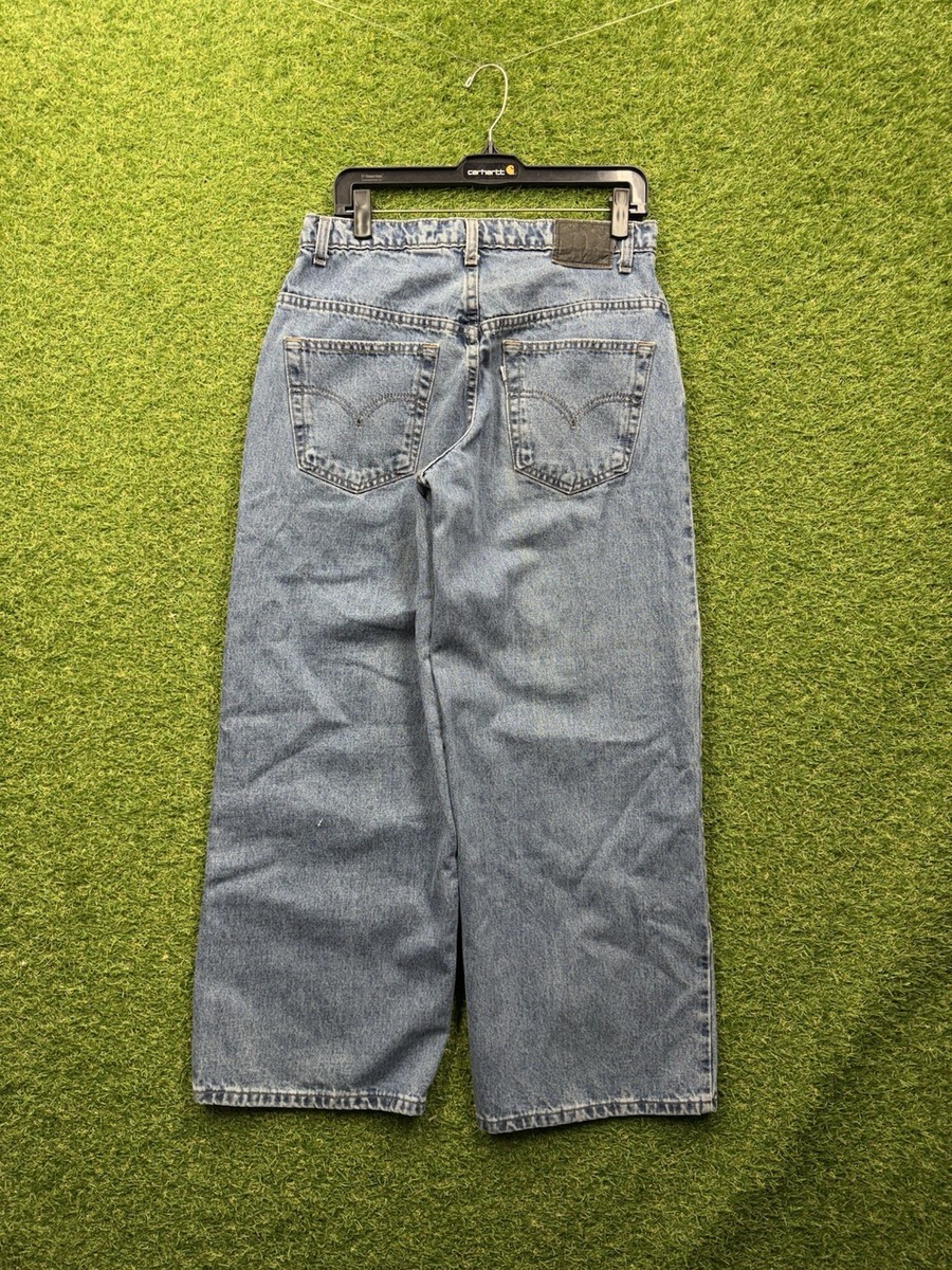 LEVI’S silvertab Baggy 90s~00s メキシコ製 Vintage Levis Silver Tab MASSIVE Jeans Mens 31x30 Baggy 90s Wide