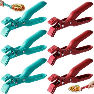 6 Pcs Hot Plate Grippers Multi Function Anti Scald Bowl Holder Clip Non-slip ...