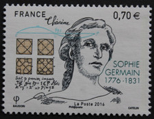 Timbre - FRANCE - Sophie GERMAIN - YT 5036 - Neuf ** - 2016
