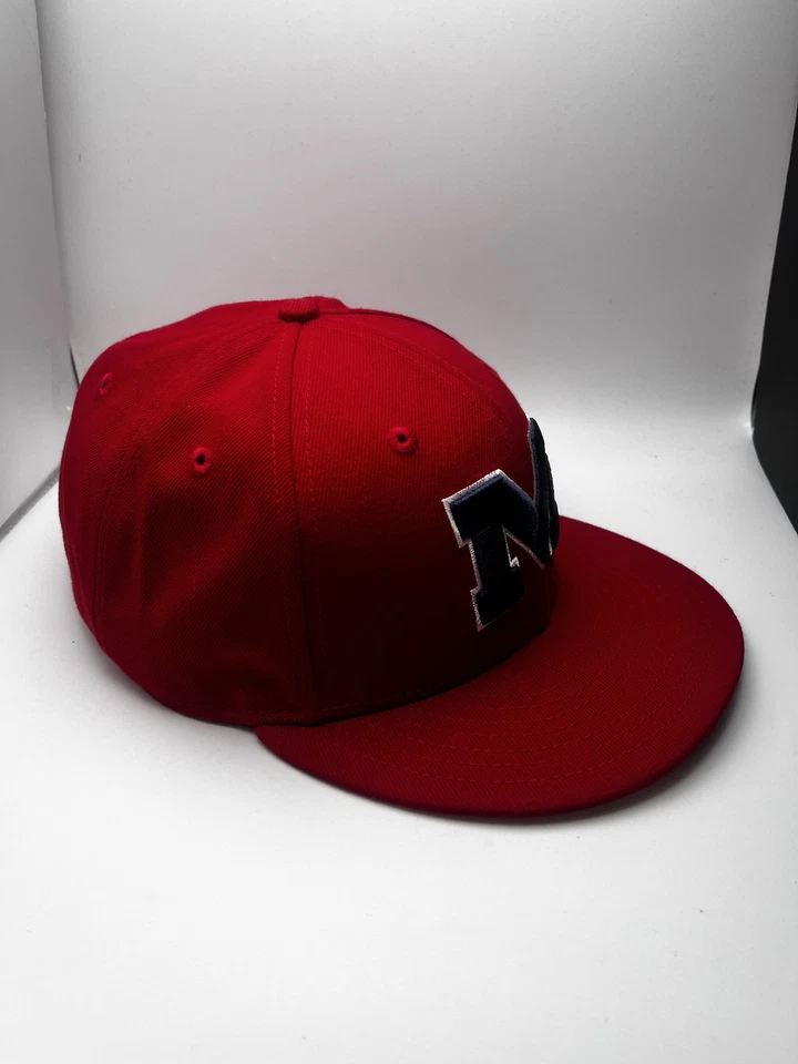Gorra ajustada Ole Miss Rebels para hombre 7 3/4 roja NCAA béisbol 59FIFTY New Era Foto 3 de 4