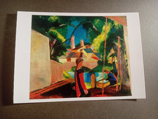 Auguste Macke Art Postcard, Kinder am Brunnen..., Unposted