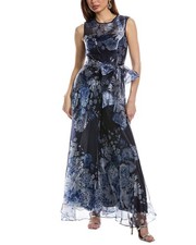 Eliza J Organza Wide Leg Jumpsuit Women's
