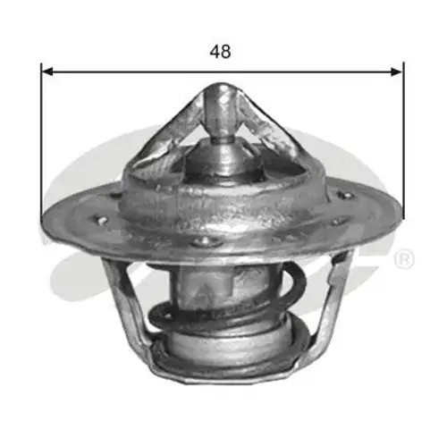 Thermostat without housing TH33291G1 GATES for CHRYSLER DODGE