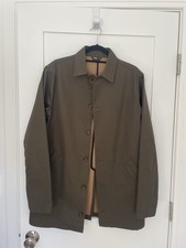 Percival Sherlock Rain Coat Men’s Medium Olive Green Limited Edition
