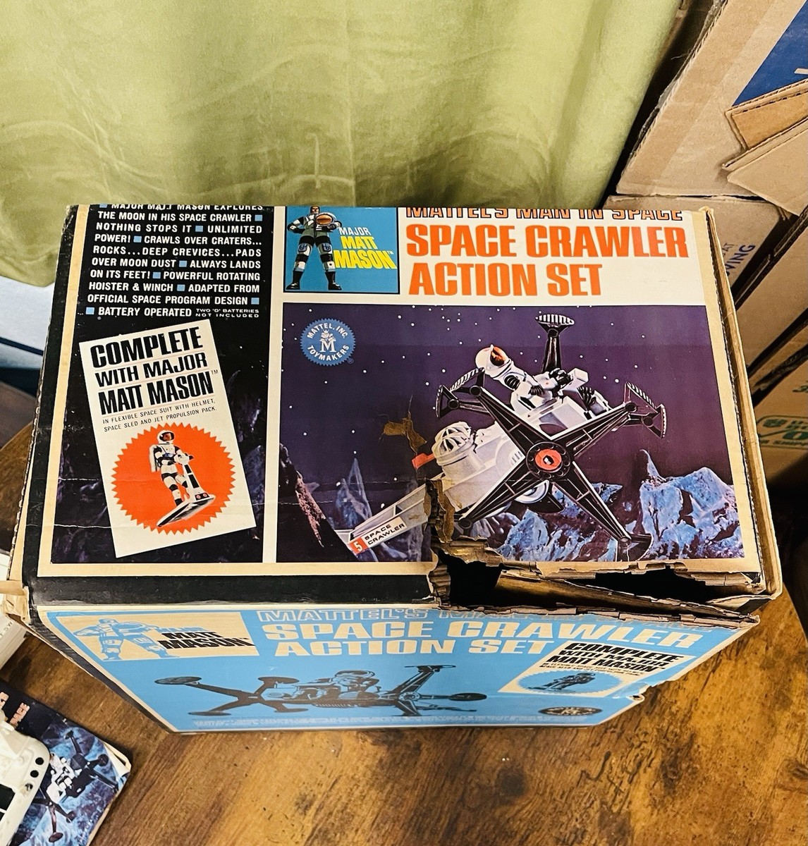 Vintage 1966 Mattel Man In Space Major Matt Mason Space Crawler