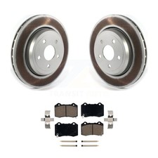 Transit Auto KGC-101473 Brake Disc and Pad Kit Rear for Dodge Durango Jeep 12-21