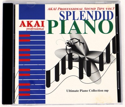 Kaeru Cafe Splendid Piano mP Akai Professional Sound Tips Vol 3 Sampling CD