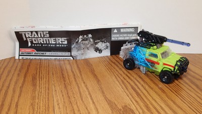 Transformers Dark Moon Scan Series Autobot Ratchet ToysRus 2011 Complete