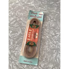 Vintage Eagle Indian Tan Leather Shoe Laces 72 inch Length New Old Stock