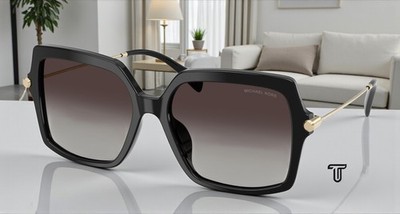 MICHAEL KORS MK2247U 30058G Quogue Black Grey Gradient 57 mm  display picture 1