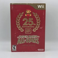 Super Mario All-Stars 25th Anniversary Limited Edition Nintendo Wii Complete