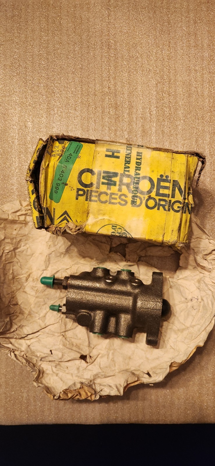 Doseur de freins LHM Citroën DS 5403999 pièce neuve originale