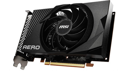 MSI AMD Radeon RX 6400 AERO ITX 4GB GDDR6 PCIe 4 HDMI 2.1 DP 1.4 Aktivkühlung Fu