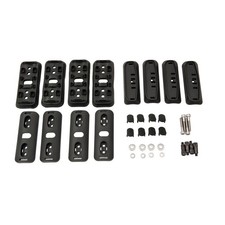 Rhino Rack Rcp46-bk Set Of 4 Universal Black Base Kit For Roof Rack Systems Rhino Rack Rcp46-bk Set Of 4 Universal Black Base Kit For Roof Rack Systems